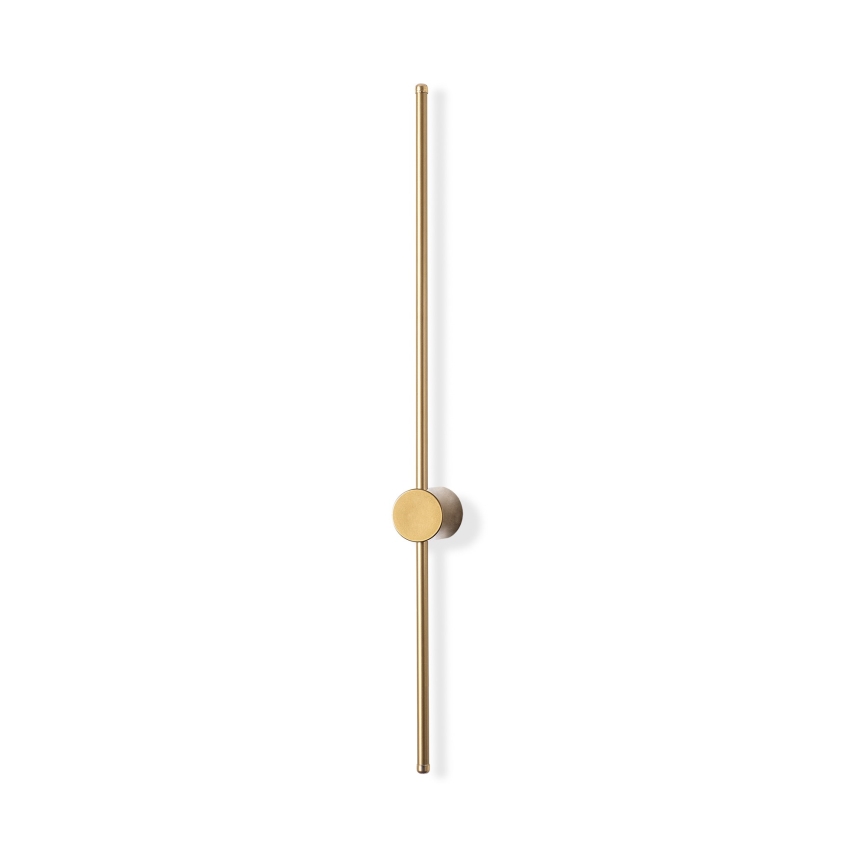 LED væglampe SWORD LED/13W/230V 3000K mat guld