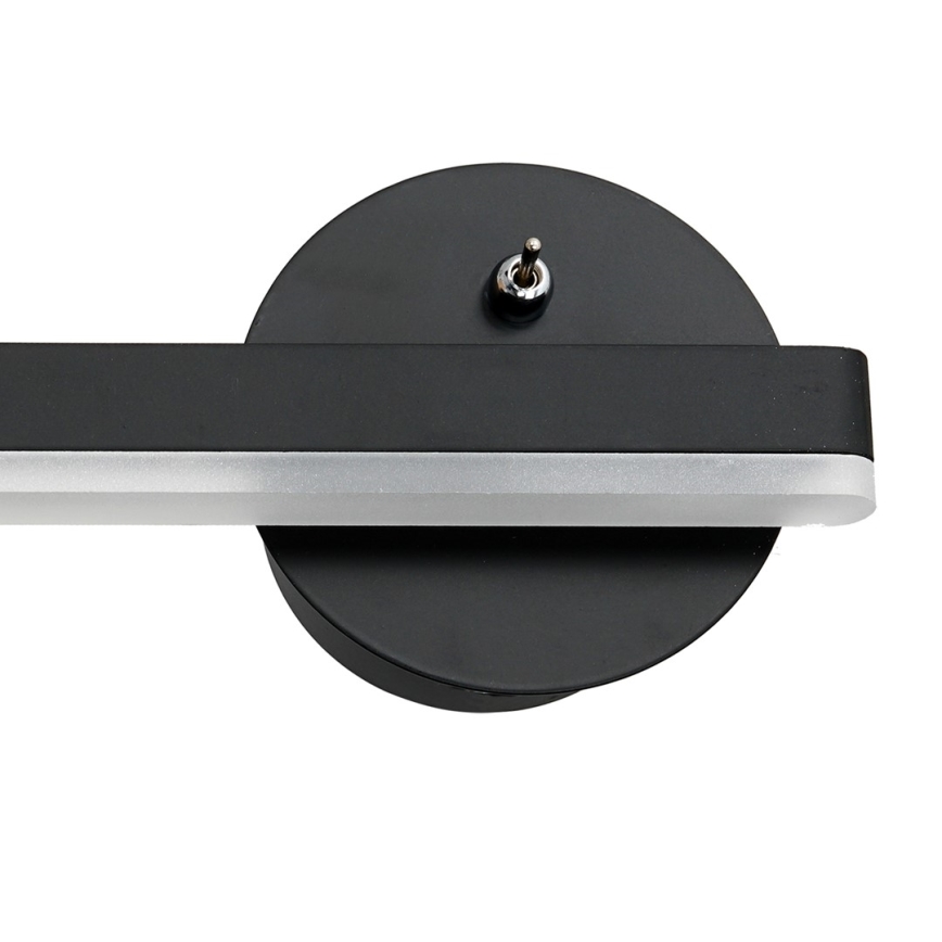 LED væglampe SYDNEY LED/6W/230V sort