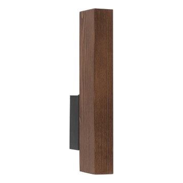 LED væglampe TEO LED/3W/230V 3000K valnød