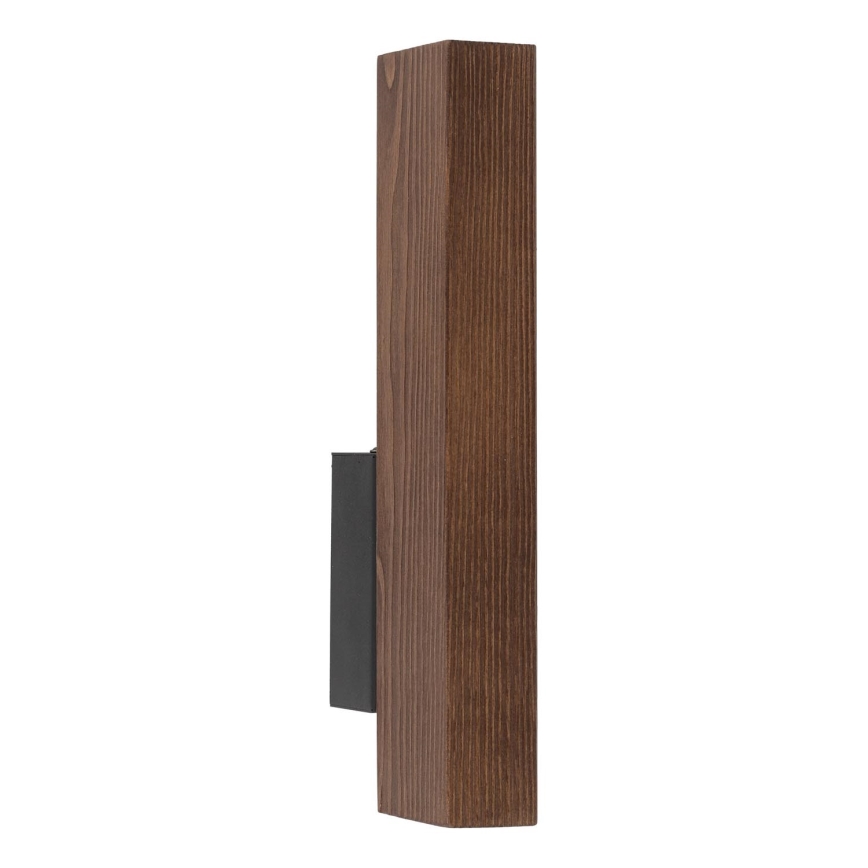 LED væglampe TEO LED/3W/230V 3000K valnød