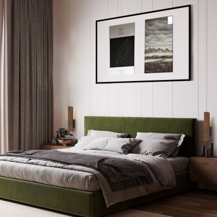 LED væglampe TEO LED/3W/230V 3000K valnød