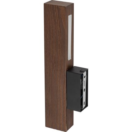 LED væglampe TEO LED/3W/230V 3000K valnød