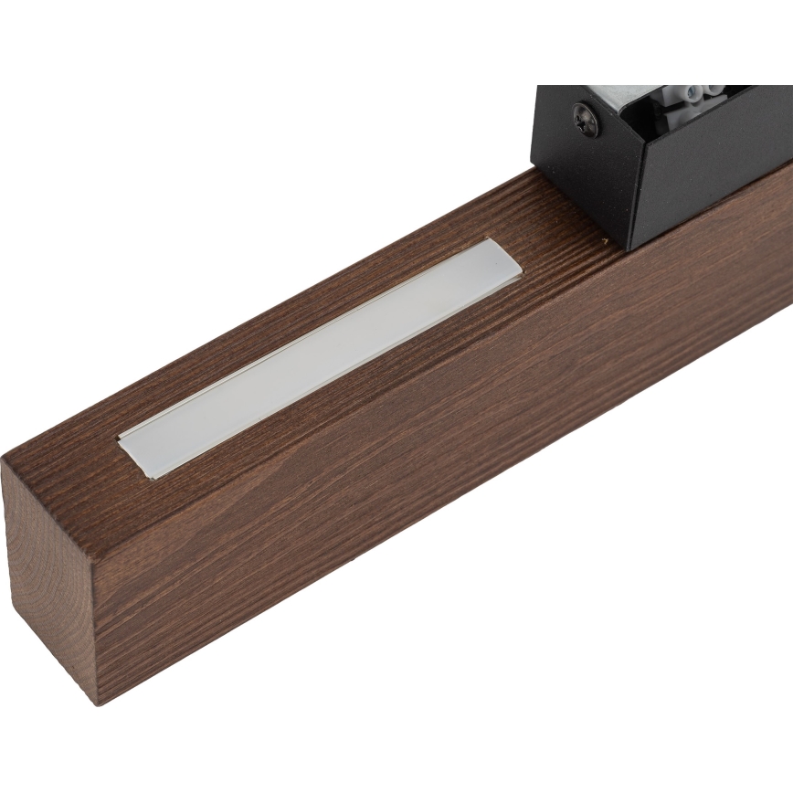 LED væglampe TEO LED/3W/230V 3000K valnød