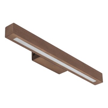 LED væglampe TEO LED/8W/230V 3000K valnød