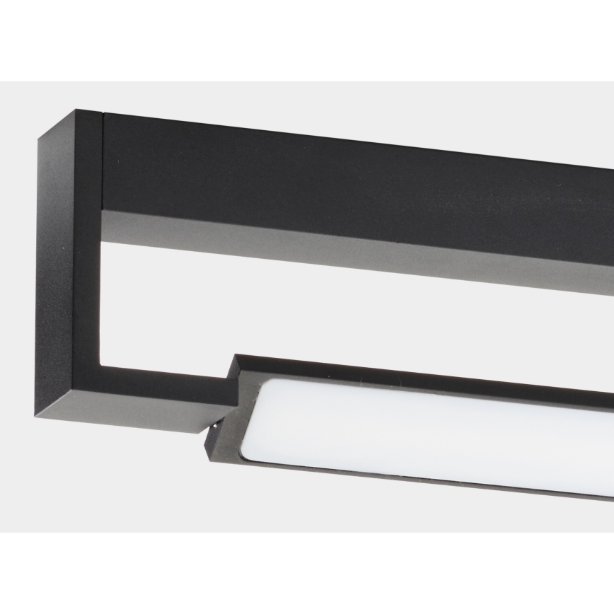 LED væglampe til badeværelse DEKSTER LED/36W/230V IP44 sort