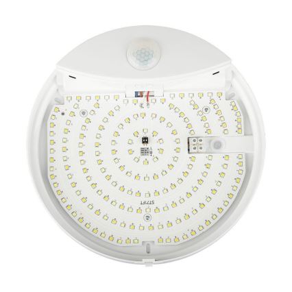 LED væglampe til badeværelse med sensor SAMSUNG CHIP LED/15W/230V 3000/4000/6000K IP44 hvid