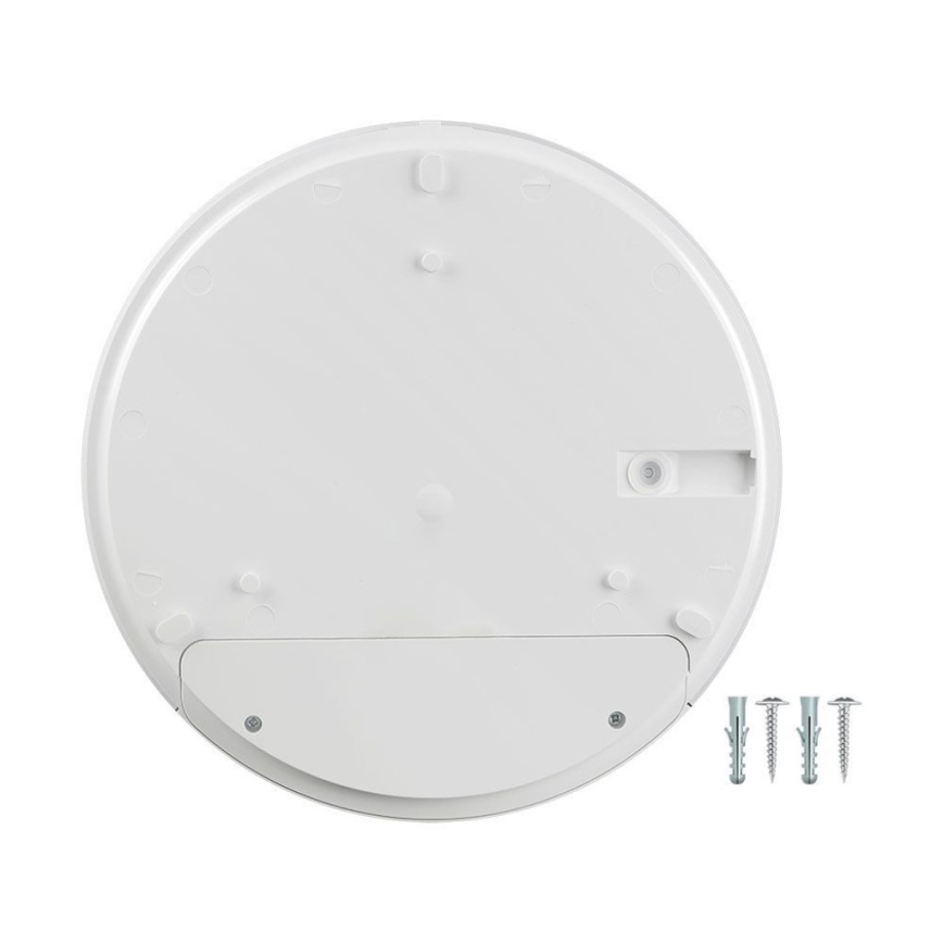 LED væglampe til badeværelse med sensor SAMSUNG CHIP LED/15W/230V 3000/4000/6000K IP44 hvid