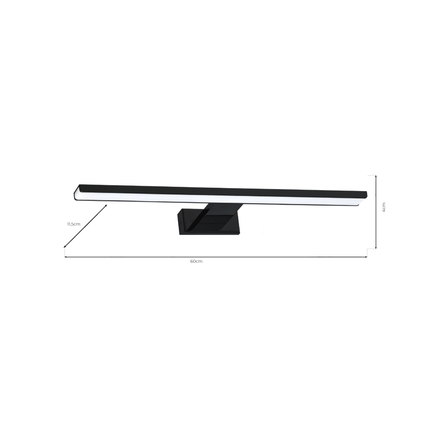 LED væglampe til badeværelse SHINE 1xLED/13,8W/230V IP44