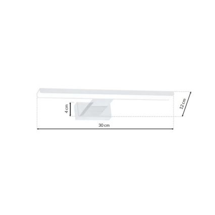 LED væglampe til badeværelse SHINE 1xLED/7W/230V IP44