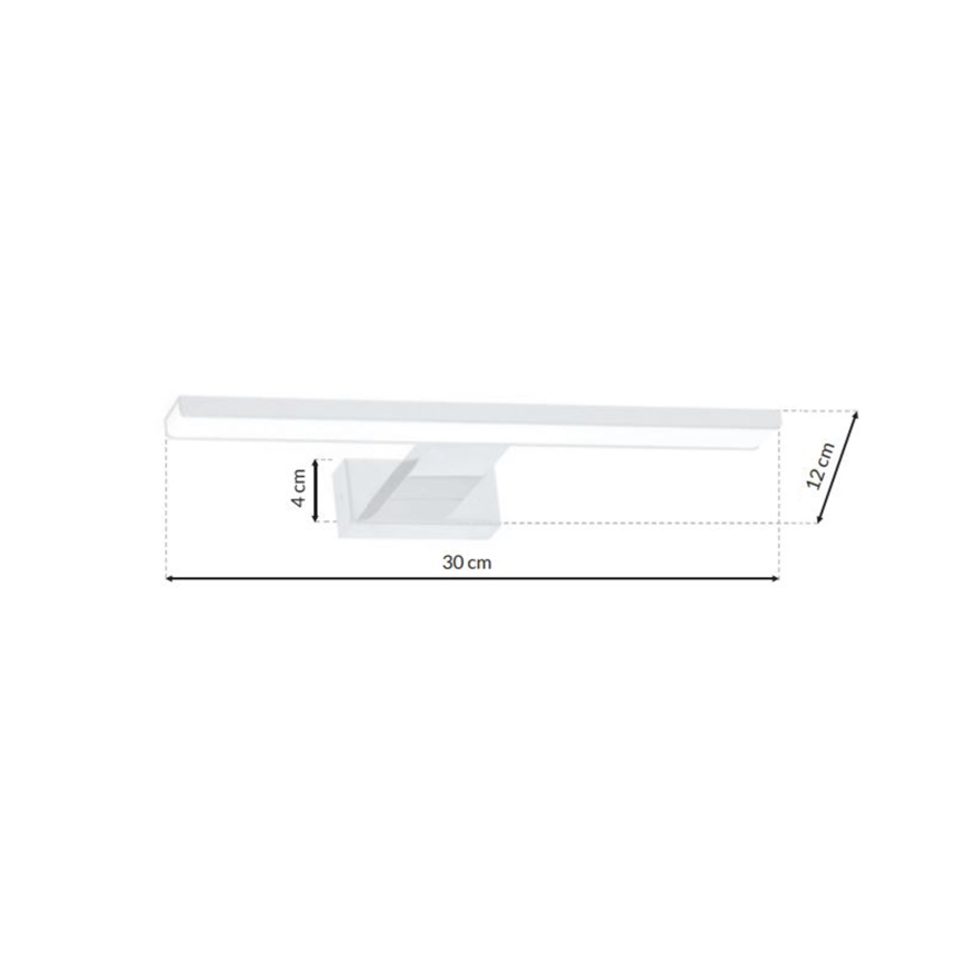 LED væglampe til badeværelse SHINE 1xLED/7W/230V IP44