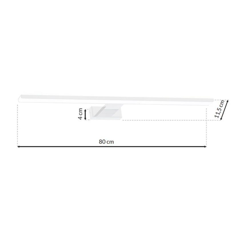 LED væglampe til badeværelse SHINE WHITE LED/15W/230V IP44