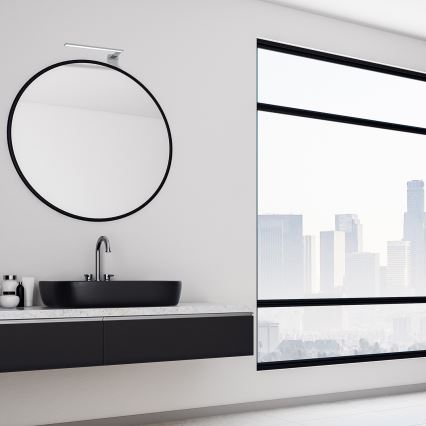 LED væglampe til badeværelset SHINE LED/11W/230V 45 cm IP44 højglans krom