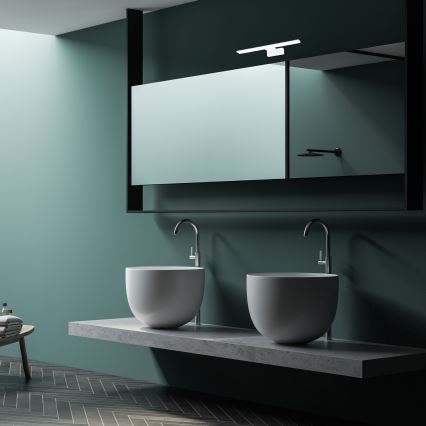 LED væglampe til badeværelset SHINE LED/7W/230V 30 cm IP44 hvid