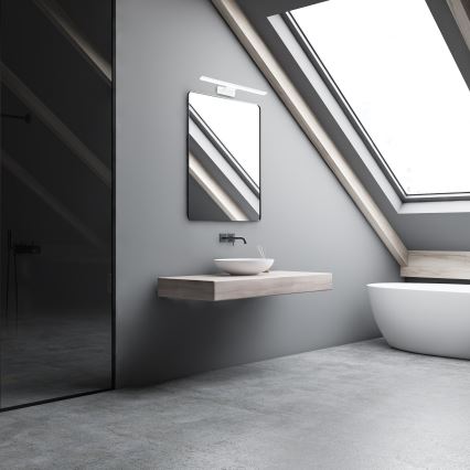 LED væglampe til badeværelset SHINE LED/7W/230V 30 cm IP44 hvid