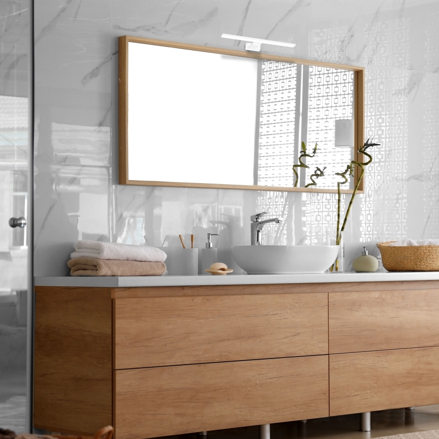 LED væglampe til badeværelset SHINE LED/7W/230V 30 cm IP44 hvid