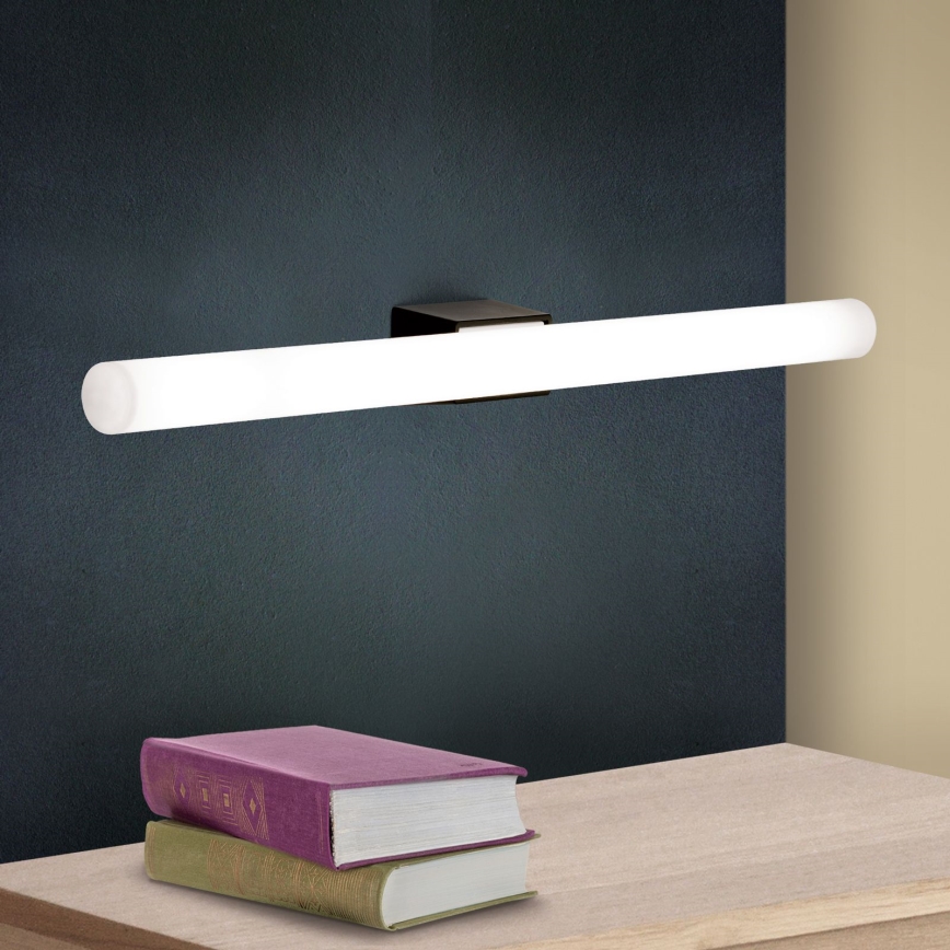 LED væglampe VISAGIST 1xS14d/8W/230V sort