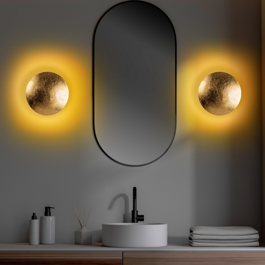 LED væglampe YOSMA LED/5W/230V 3000K guldfarvet