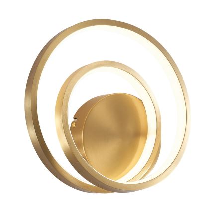 LED væglampe ZEFIRA LED/14W/230V 4000K guld