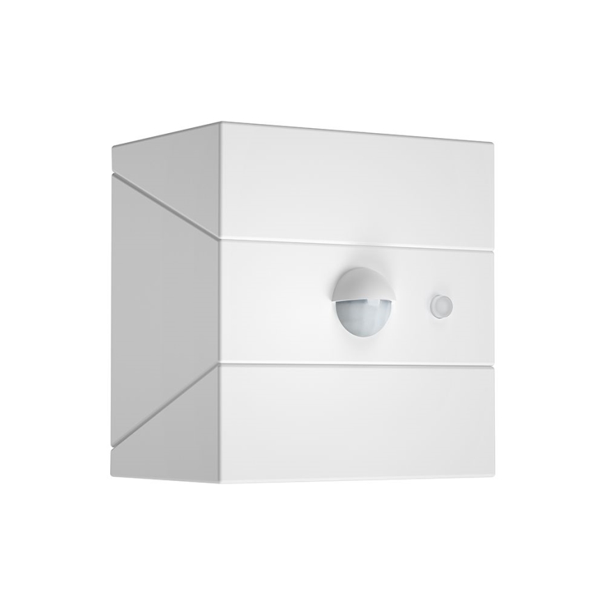 LED vægmonteret solcellelampe med sensor LED/2,5W/3,7V 3000/4000/6000K IP65 1200 mAh hvid