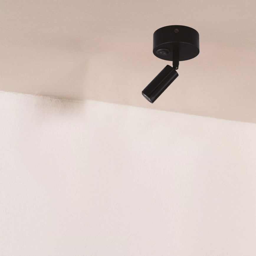 LED vægspot ARISTON LED/3W/230V 3000K sort