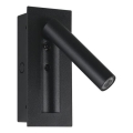 LED vægspot LED/2W/230V 3000K sort