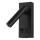 LED vægspot med USB LED/2W/230V sort