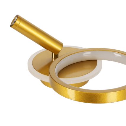 LED vægspot MONET LED/15W/230V guld