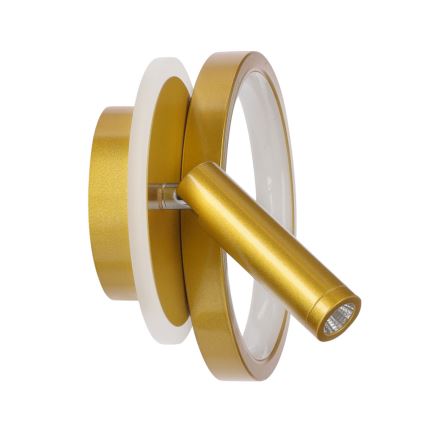 LED vægspot MONET LED/15W/230V guld