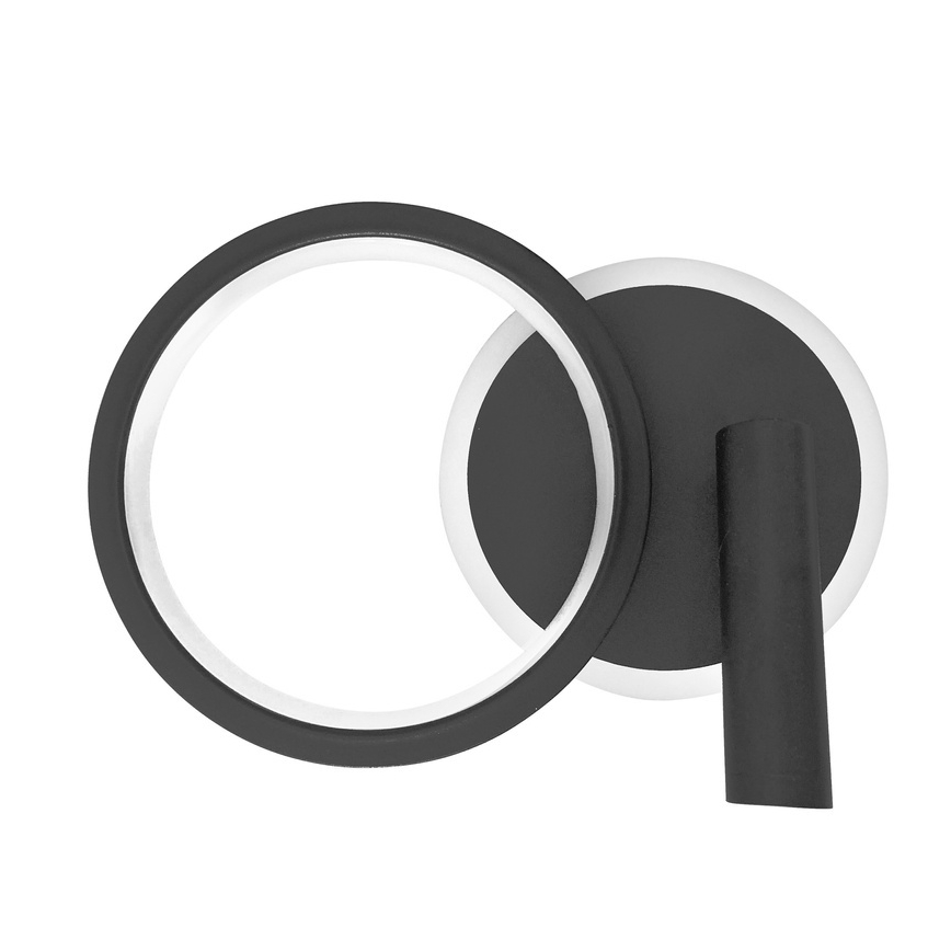 LED vægspot MONET LED/16W/230V sort