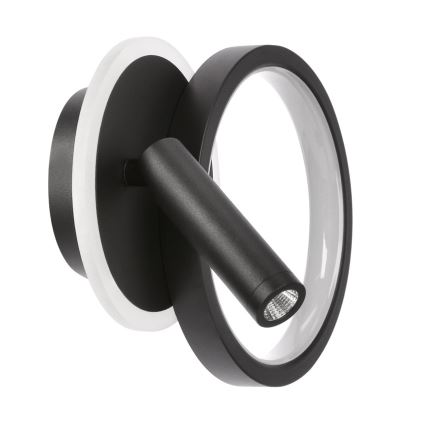 LED vægspot MONET LED/16W/230V sort
