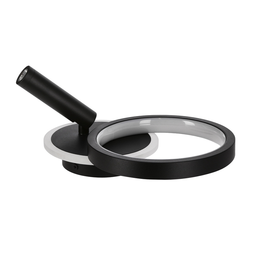 LED vægspot MONET LED/16W/230V sort