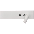 LED vægspot RESORT LED/10W/230V + LED/3W hvid, højre