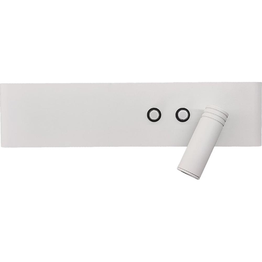 LED vægspot RESORT LED/10W/230V + LED/3W hvid, højre
