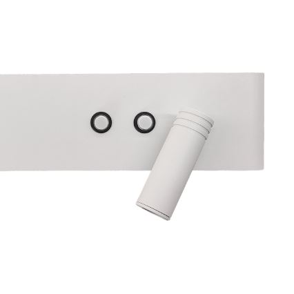LED vægspot RESORT LED/10W/230V + LED/3W hvid, højre