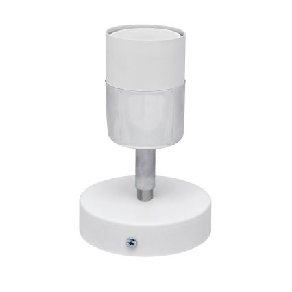 LED vægspot TUBSSON 1xGU10/4,8W/230V hvid/skinnende krom
