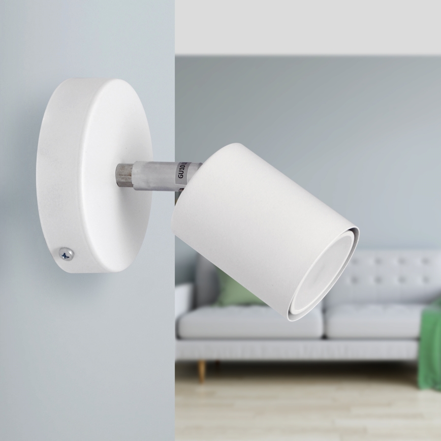 LED vægspot TUNE 1xGU10/4,8W/230V hvid