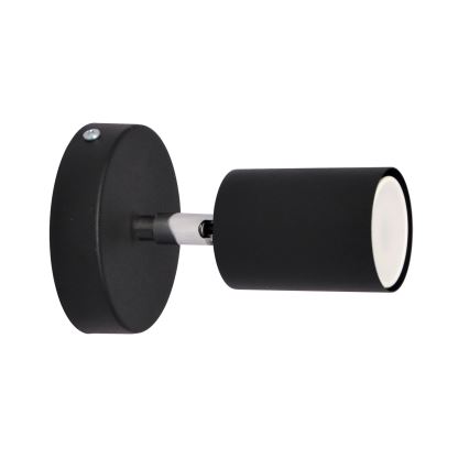 LED vægspot TUNE 1xGU10/4,8W/230V sort