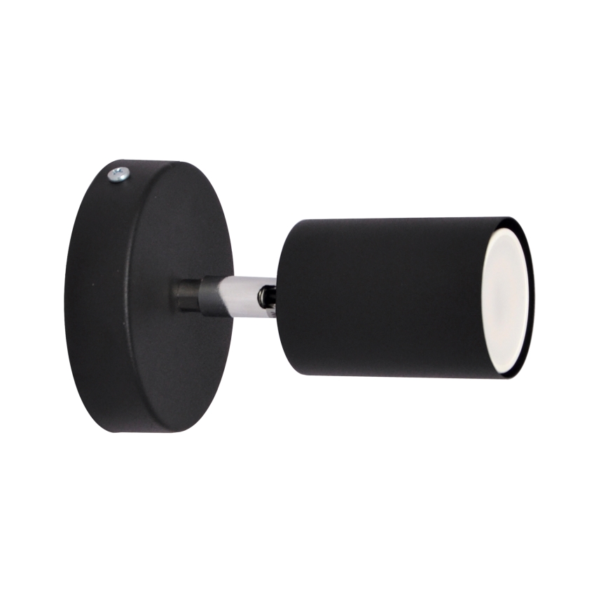 LED vægspot TUNE 1xGU10/4,8W/230V sort