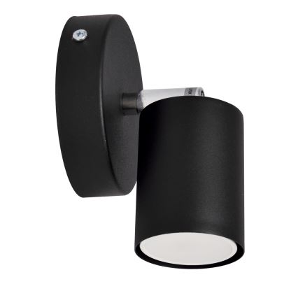 LED vægspot TUNE 1xGU10/4,8W/230V sort