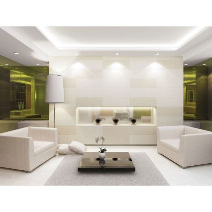 LED2 - LED Badeværelsesindbygningslampe SLIM LED/10W/230V IP43 CRI 90