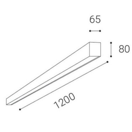 LED2 - LED indbygningslampe LINO LED/30W/230V 3000/3500/4000 hvid