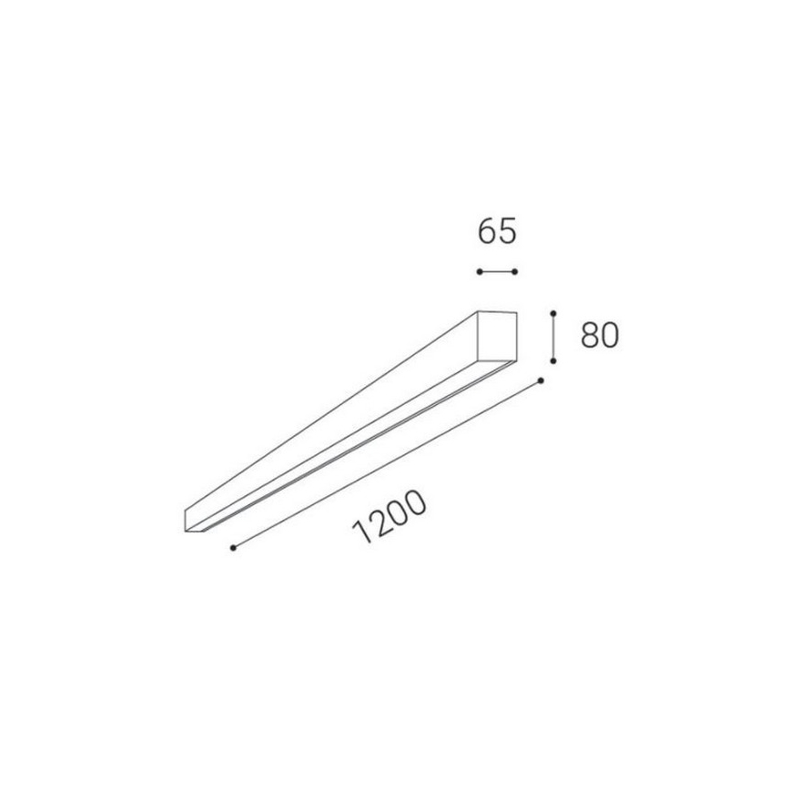 LED2 - LED indbygningslampe LINO LED/30W/230V 3000/3500/4000 hvid