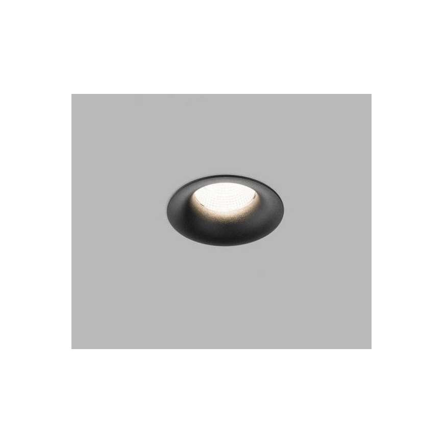 LED2 - LED indbygningsspot SPOT LED/9W/230V sort IP44