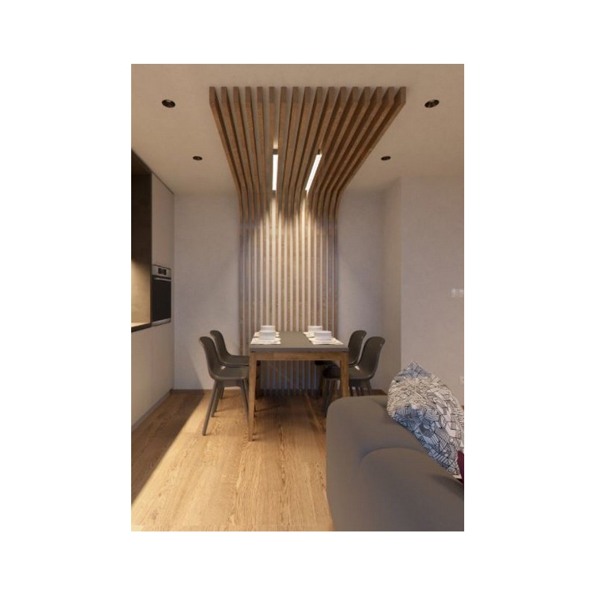 LED2 - LED indbygningsspot SPOT LED/9W/230V sort IP44