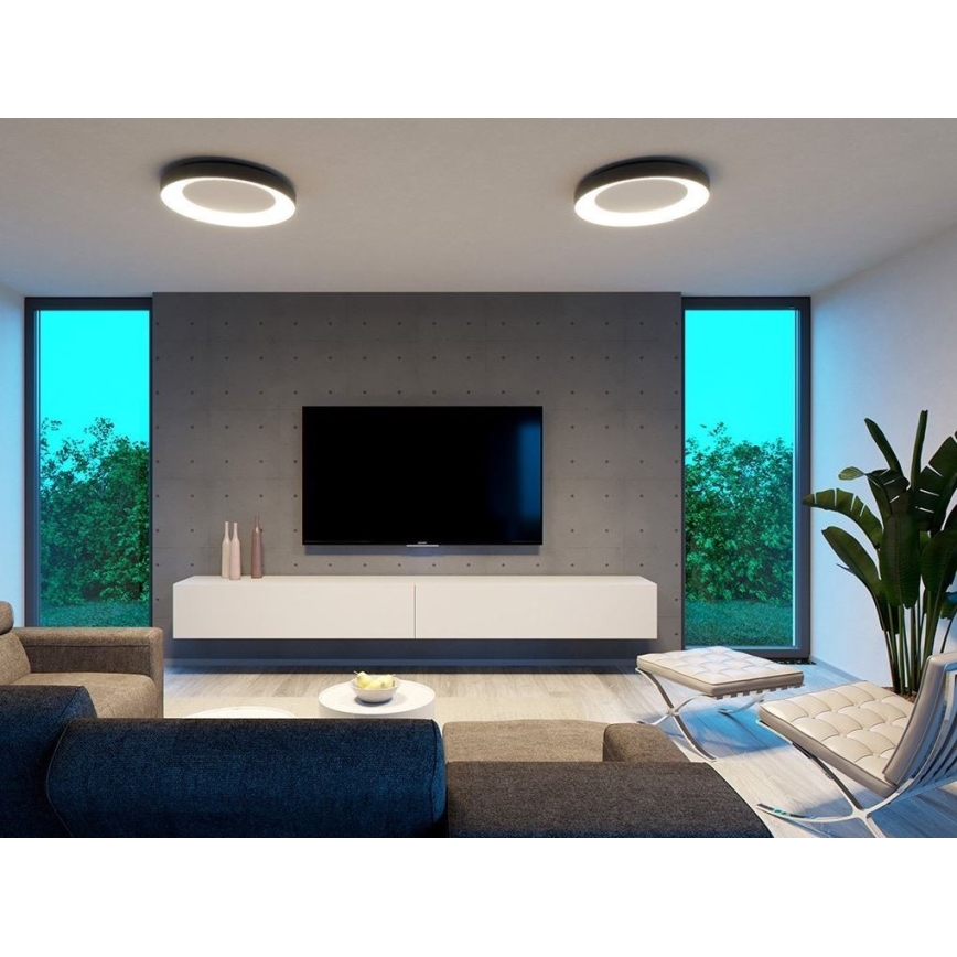 LED2 - LED loftlampe BELLA LED/40W/230V 3000/4000K sort