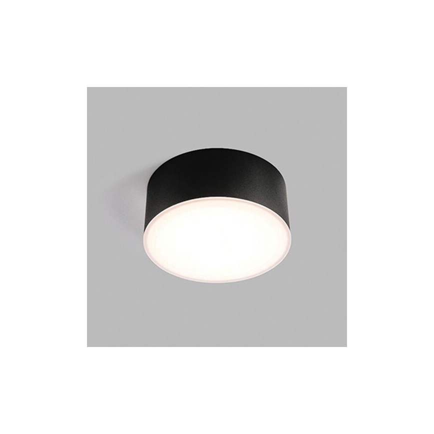 LED2 - LED loftlampe BUTTON LED/12W/230V CRI 90 sort