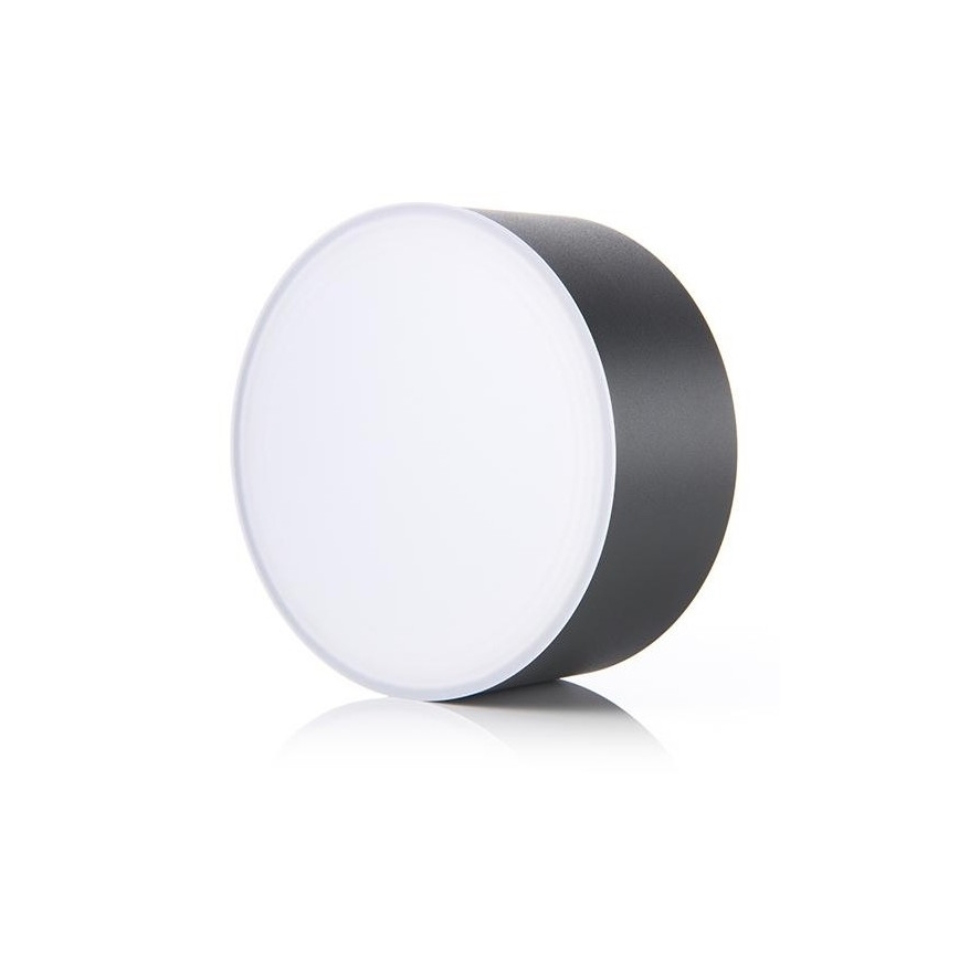 LED2 - LED loftlampe BUTTON LED/17W/230V antracitgrå