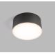 LED2 - LED loftlampe BUTTON LED/17W/230V antracitgrå