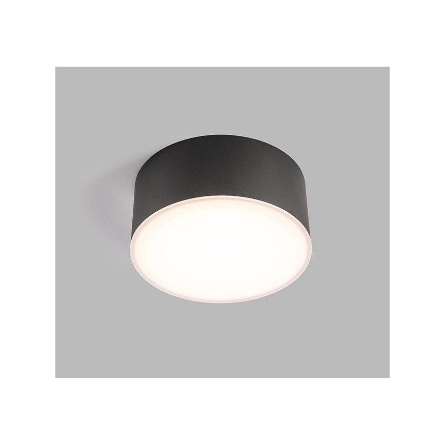 LED2 - LED loftlampe BUTTON LED/17W/230V antracitgrå