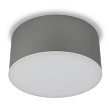 LED2 - LED loftlampe BUTTON LED/17W/230V sølvfarvet